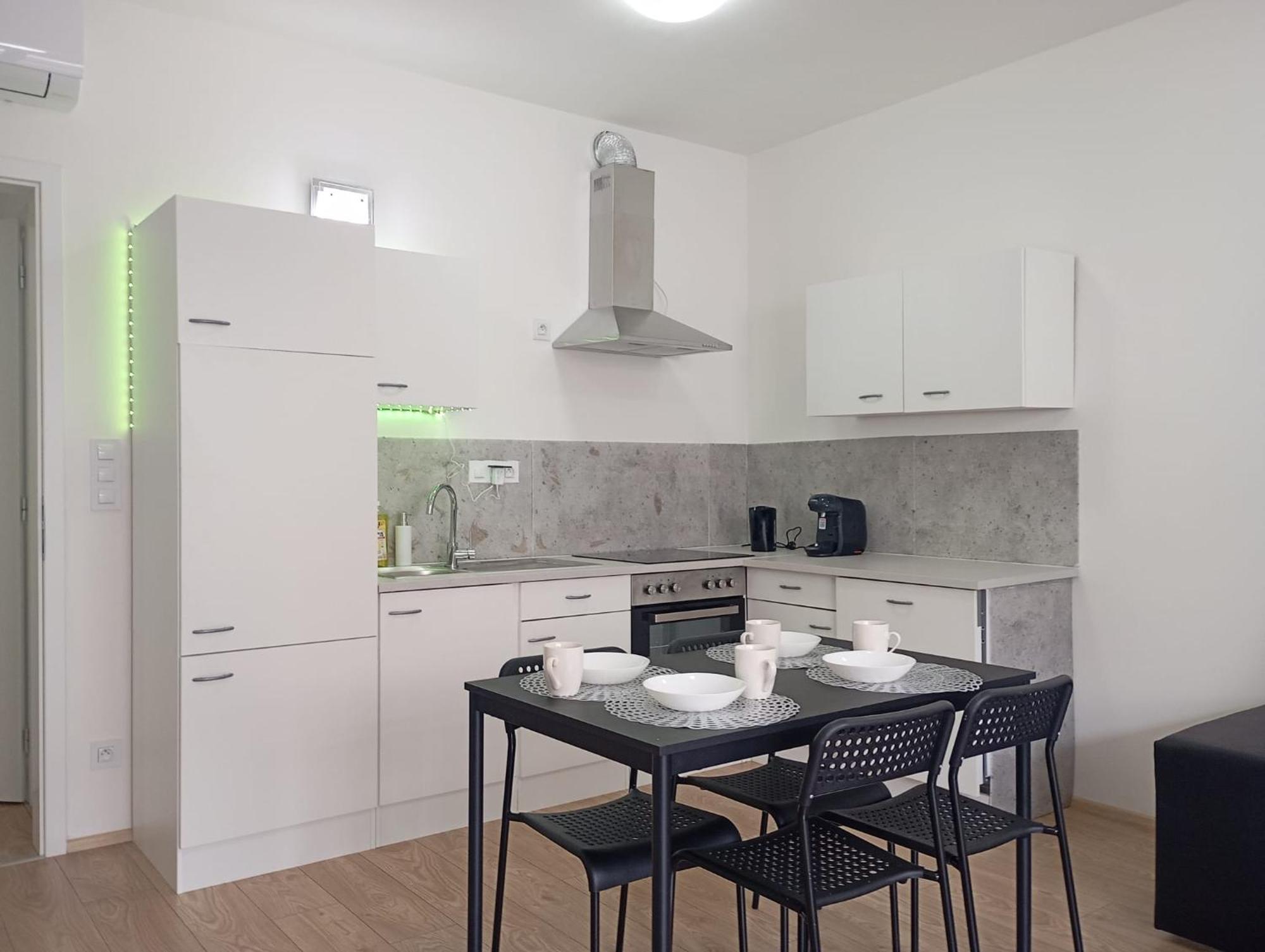 Novy Apartman S Terasou Brno Bagian luar foto